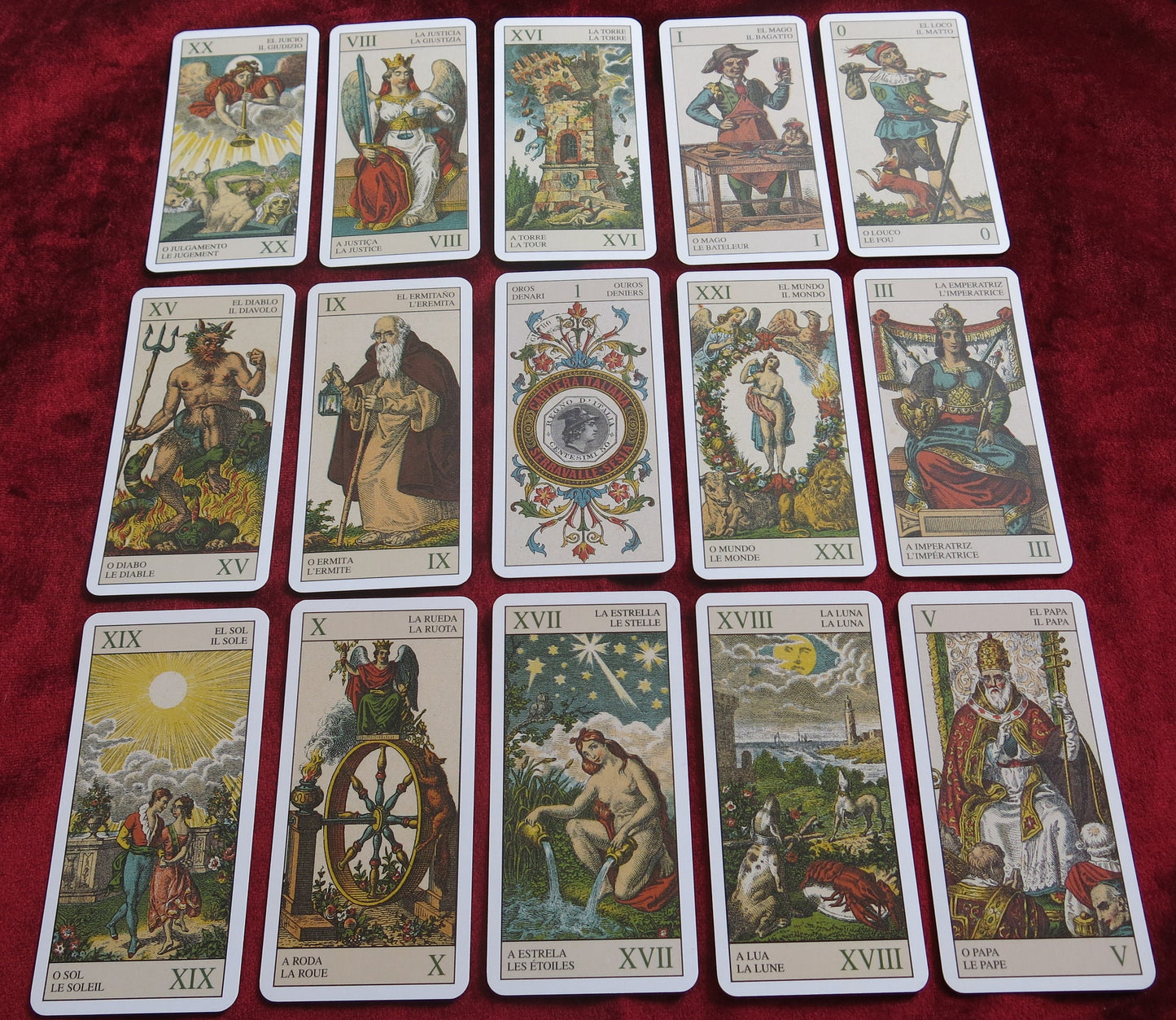 Classic Tarot 1880 RARE Lo Scarabeo – Antique Arcana