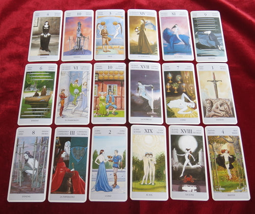 The Tarot of Secrets 2002 - Female & Male Nudity Cards