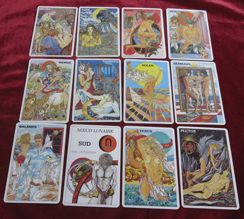 Astro Karmique 1991 Tarot by Eric Jansen - Queer Tarot - LGBT cards