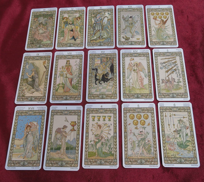 Tarot harmonieux Lo Scarabeo - Walter Crane