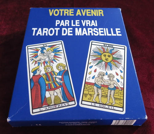 Tarot of Marseilles box set 1990 Paul Marteau - Dusserre edition