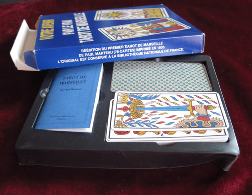 Tarot of Marseilles box set 1990 Paul Marteau - Dusserre edition