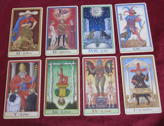 Luxurious Tarot of Marseilles - Major Arcana + Book