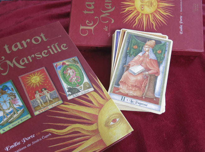 Luxurious Tarot of Marseilles - Major Arcana + Book