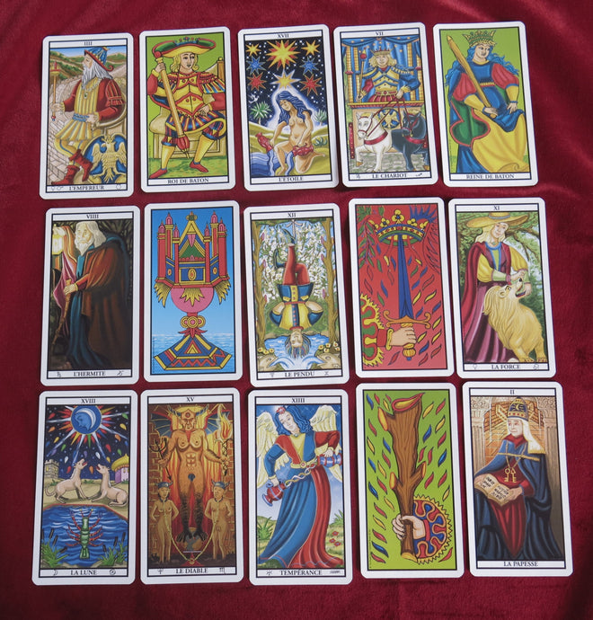 Le Tarot Universel 2002 Bruno de Nys - Tarot coloré