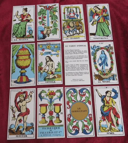 Epinal tarot 1976 box set - Hard to Find French Tarot