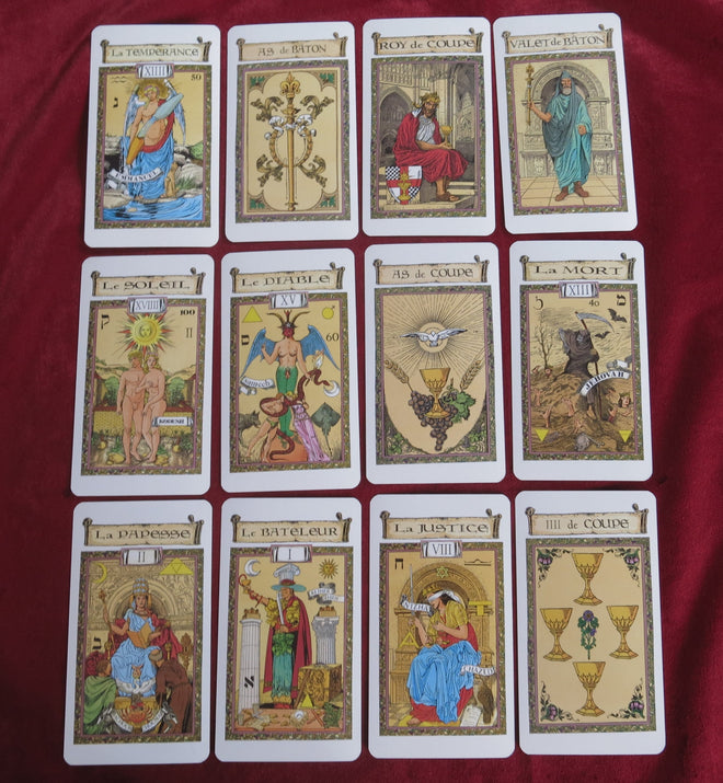 Grands Atouts du Tarot Templier - Le tarot des Templiers 1999