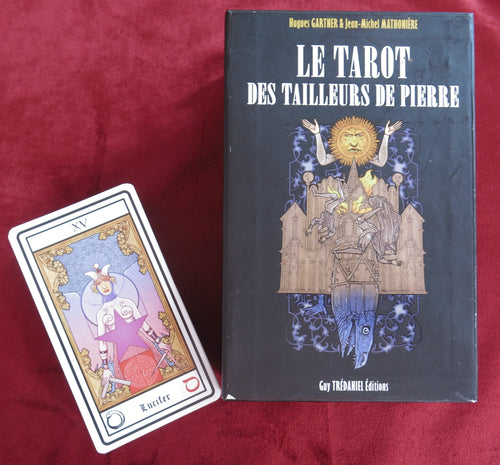 The stonemasons Tarot - Builders of Cathedrals Cards