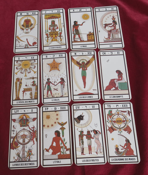 The Great Initiates - Rare Egypt Book & Tarot