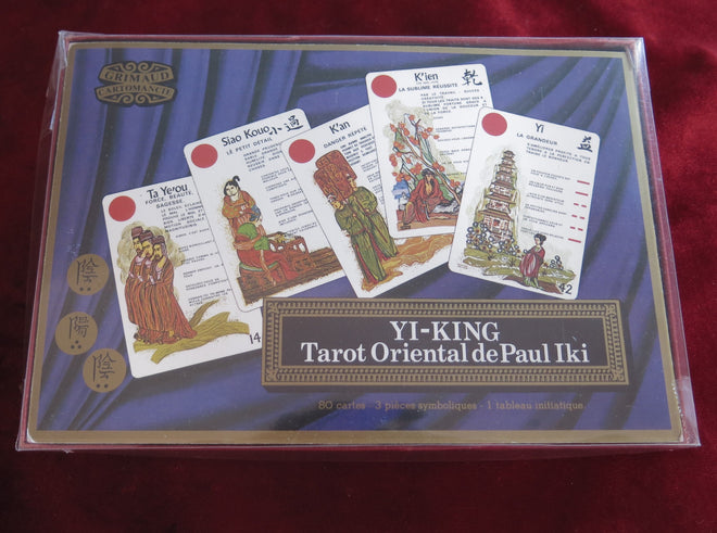 1978 Yi-King Oriental Tarot Box set - Difficile de trouver des cartes révélatrices de fortune