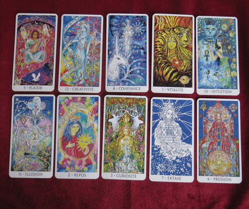 Tarot of Energies - Psychedelic cards - 22 Major