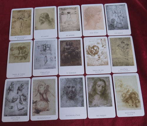 The Enigma Da Vinci Tarot - Leonardo da Vinci Cards