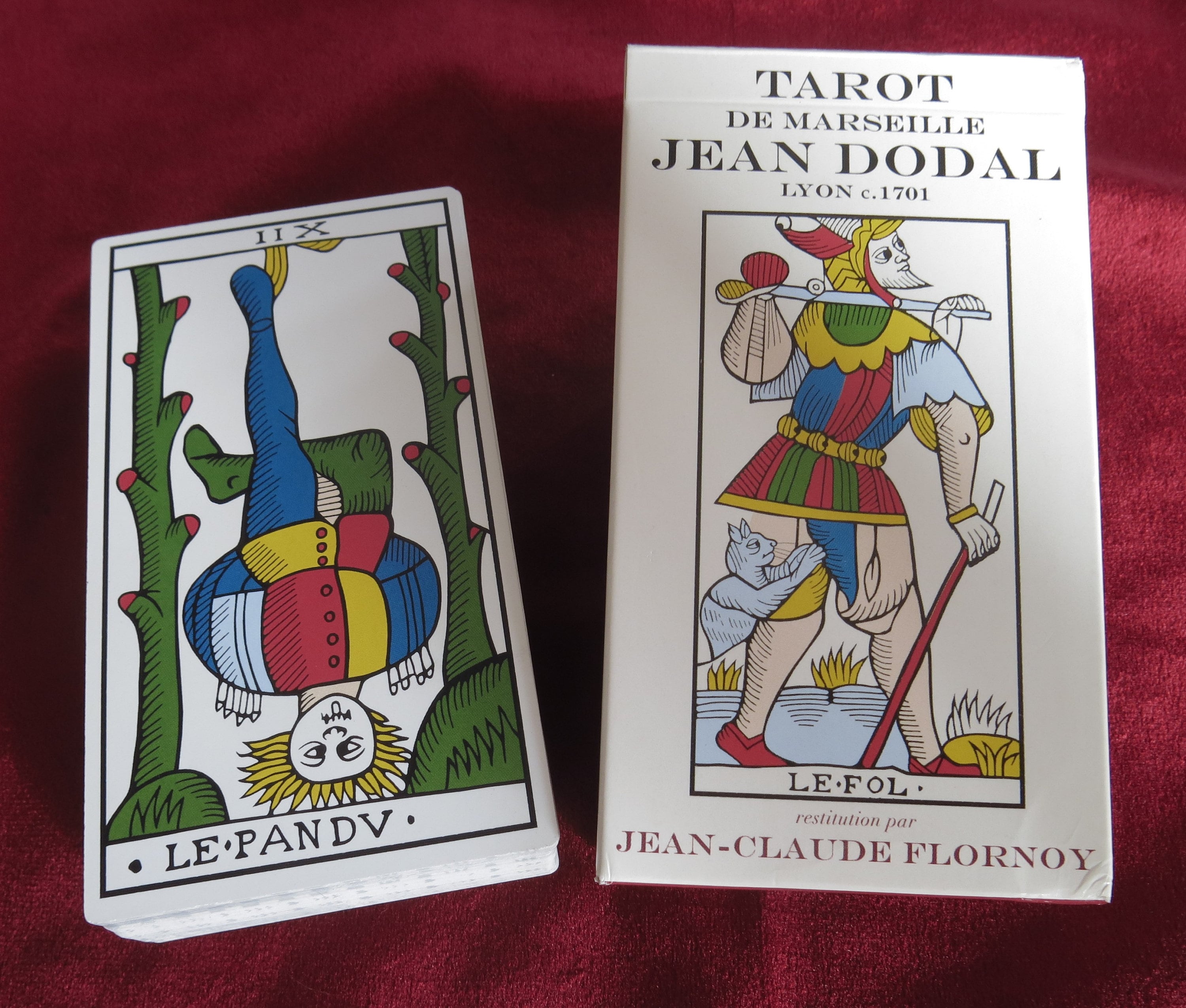 Tarot de Marseille Jean Dodal - Rare Marseille Tarot deck – Antique Arcana