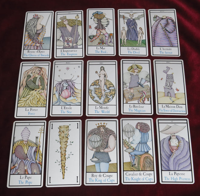 Rare Maddonni Tarot Deck 1981 - NEW! - Mysterious French tarot