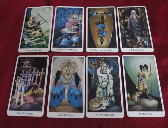 Tarot of the Cat People 1985 - Tarot des félins