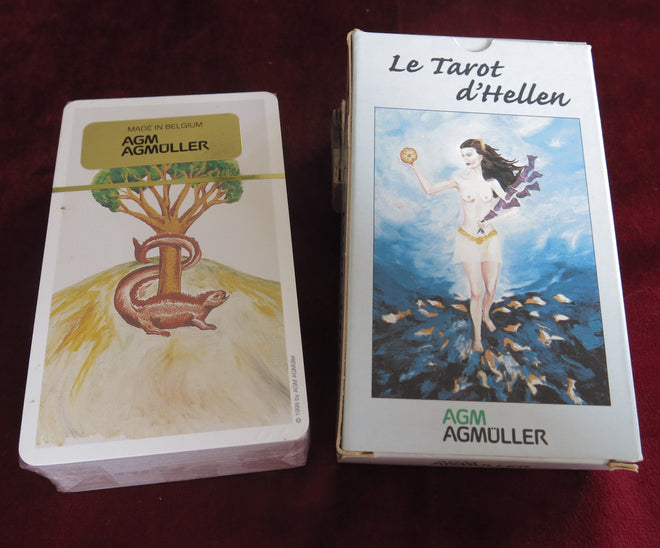 Vintage Flower Tarot Deck - The Tarot of Hellen 1999