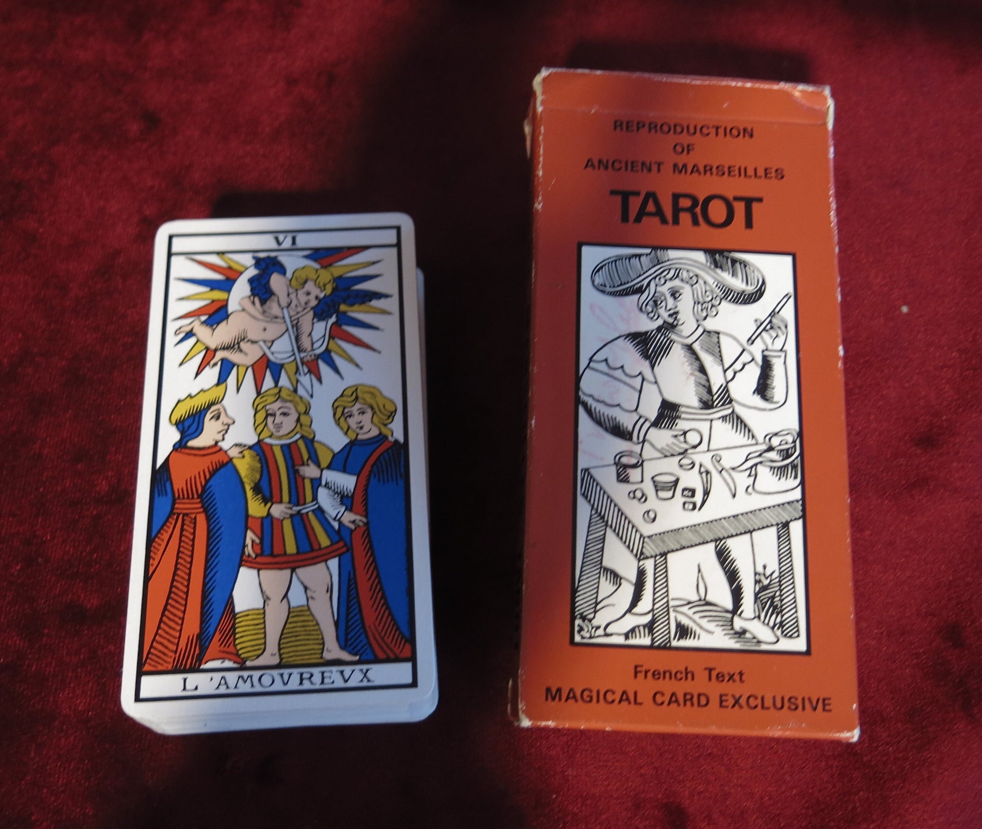 Japanese Tarot de Marseille 70s Edition RARE FIND – Antique Arcana