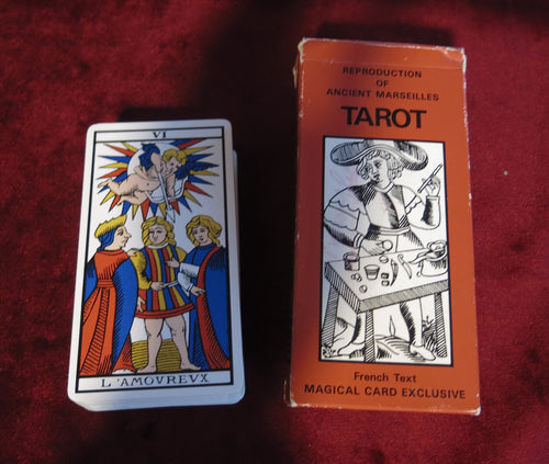 Tarot japonais de Marseille édition années 70 RARE FIND