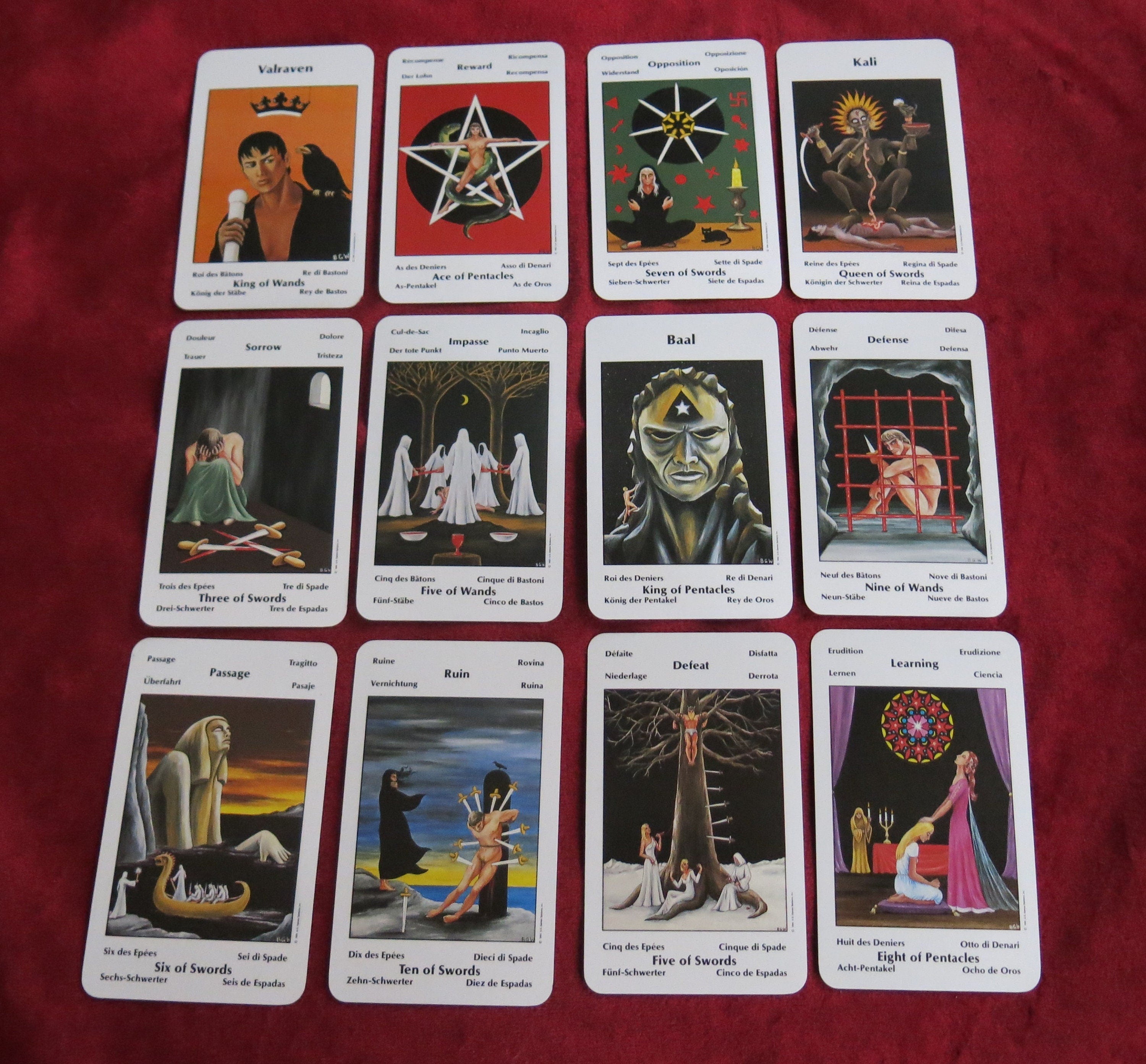 Barbara Walker Tarot outlet Deck 1986