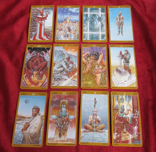 The Avalon Tarot - Fantasy-Medieval Cards