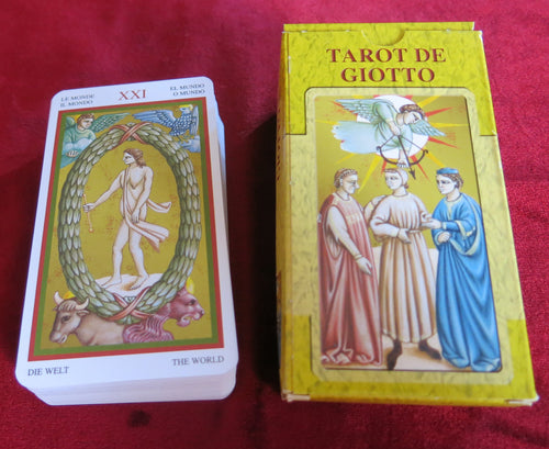 Le Tarot de Giotto – Cartes d'art médiévales