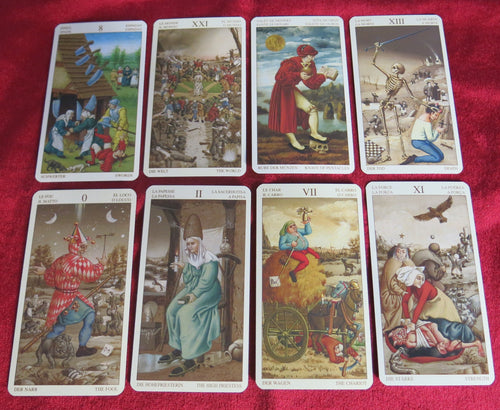 Cartes du Tarot de Bruegel - Peintures de la vie paysanne