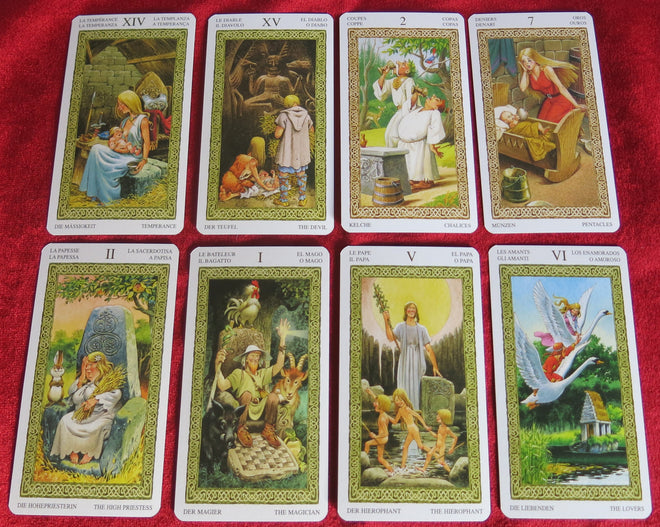 Tarot des Druides par Lo Scarabeo - Druidisme Divination