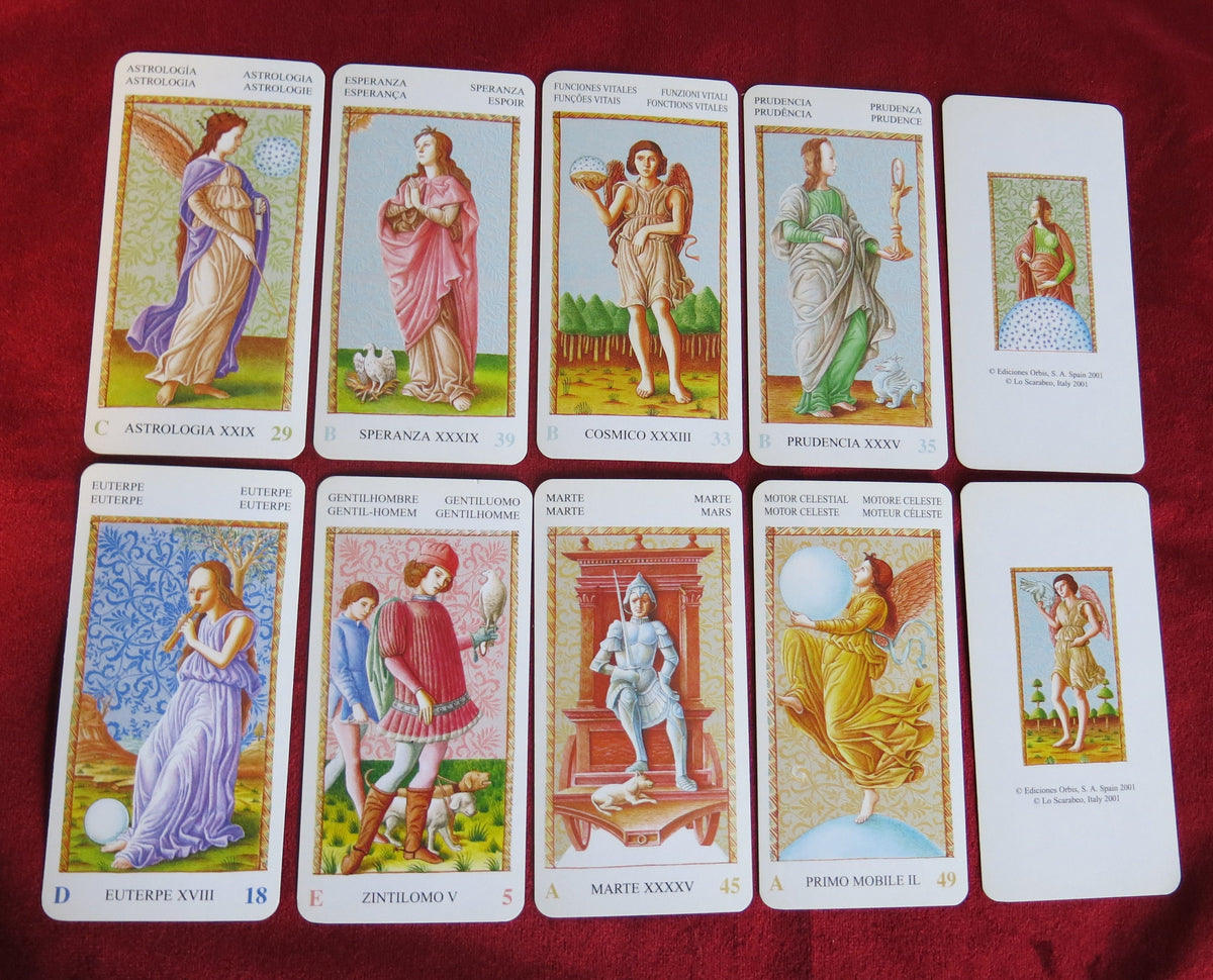 Mantegna tarot RARE fabbri Lo Scarabeo – Antique Arcana