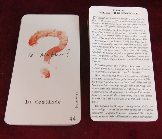 Cartes de Tarot Divination Elisabeth de Senneville 2002 - Oracle pour Enfants