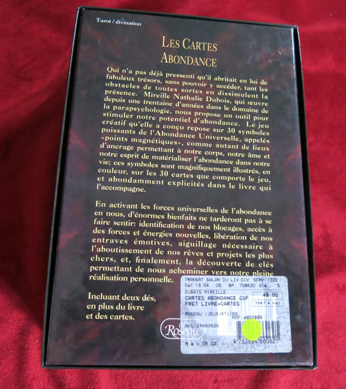 Cartes d'Abondance 2002 Oracle - Sésame ouvre-toi !