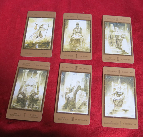 The Labyrinth Tarot - Luis Royo deck of cards