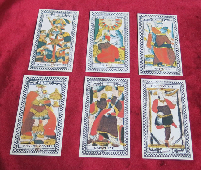 Tarot de Paris ORIGINAL from 1984 - The Anonymous Tarot de Paris