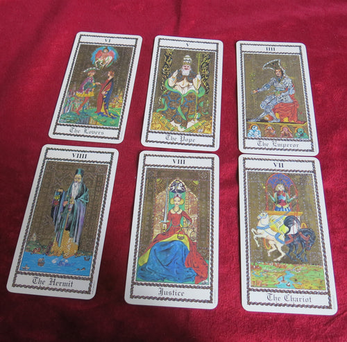 Medieval Scapini Tarot 1985 -  mediaeval/renaissance deck