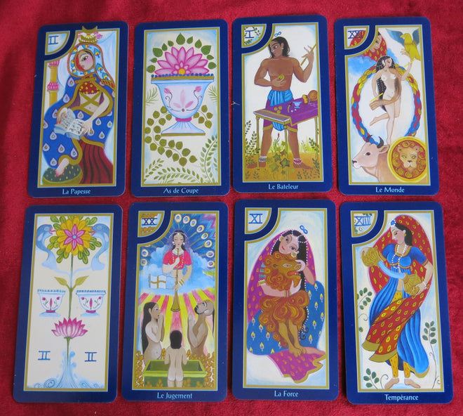 Le Tarot du Roy Nissanka Années 90 - Tarot Indien Ancien