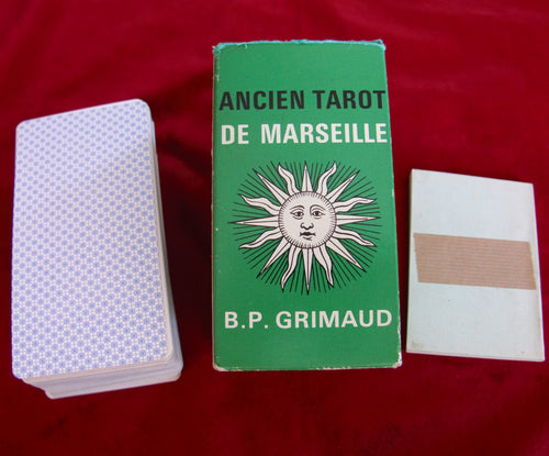 1969 Grimaud Ancien Tarot De Marseille - Green Box