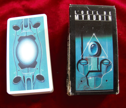 Eye Of Myrddin 1994 - Tron art style Cards - VERY RARE