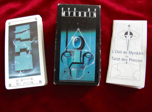 Eye Of Myrddin 1994 - Tron art style Cards - VERY RARE