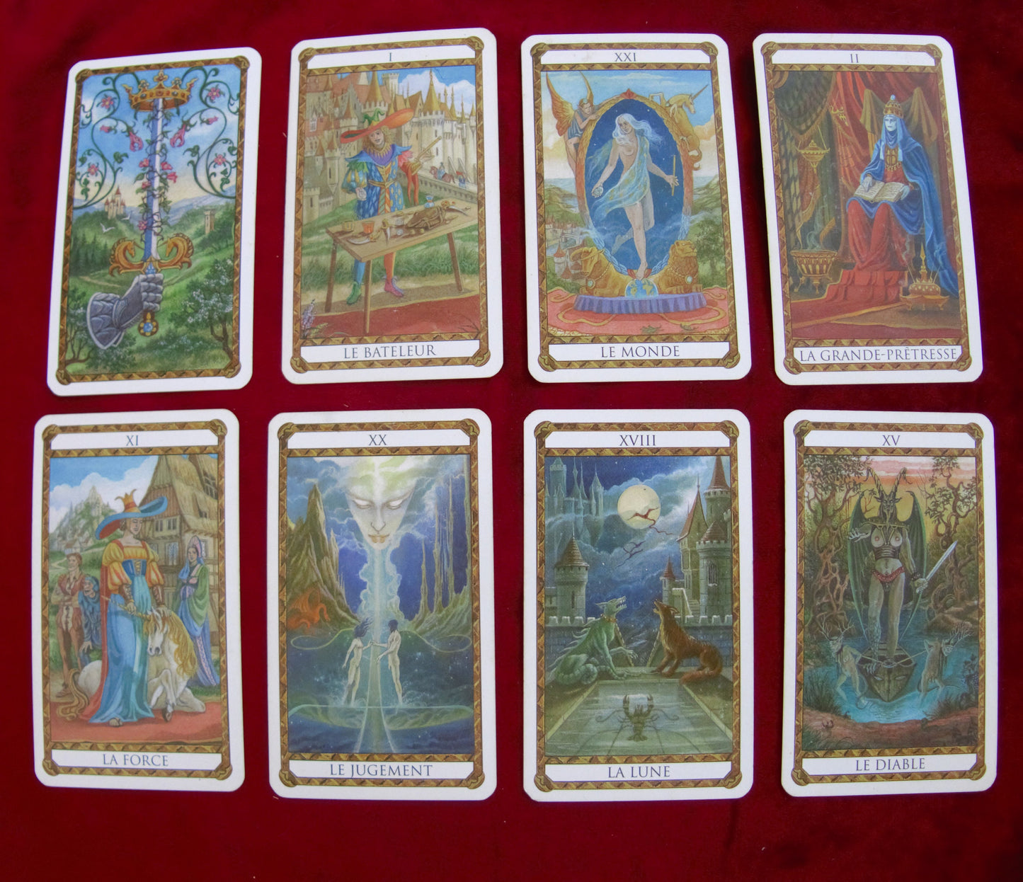 Tarot of Amber - Ambre Le Tarot - 1994 – Antique Arcana