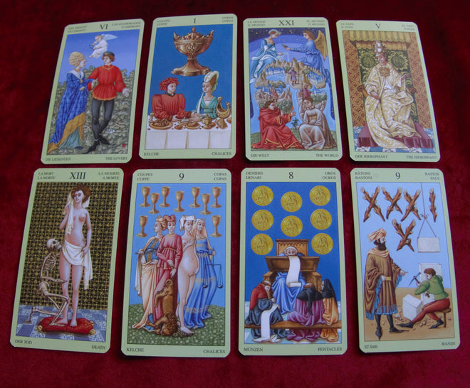 Tarot du Moyen-Âge - Jeu de Tarot Médiéval