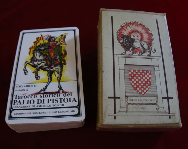 Historical Tarot of the Palio of Pistoia - 1985