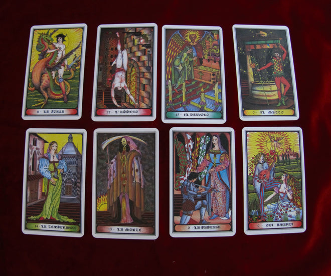 Historical Tarot of the Palio of Pistoia - 1985