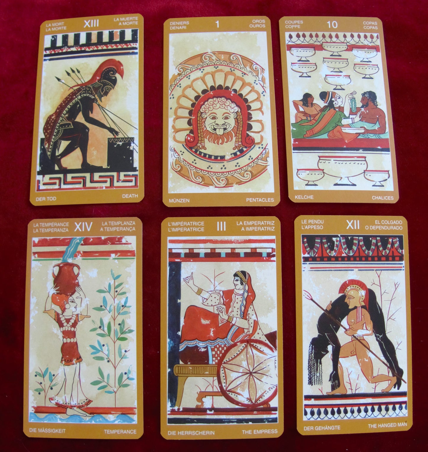 The Etruscan Tarot - tarocchi etruschi - Silvana Alasia - Tarot étrusq ...