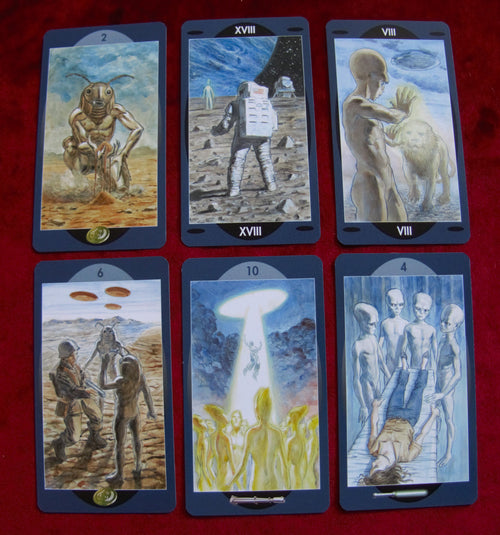 UFO Tarot - NEW! - I tarocchi degli UFO - Alien Tarot Cards