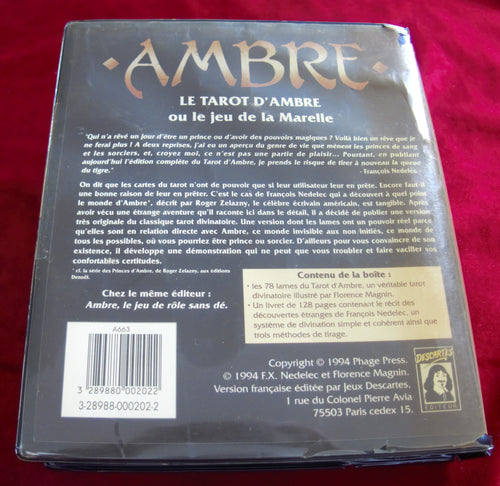 Tarot d'Ambre - Ambre Le Tarot - 1994