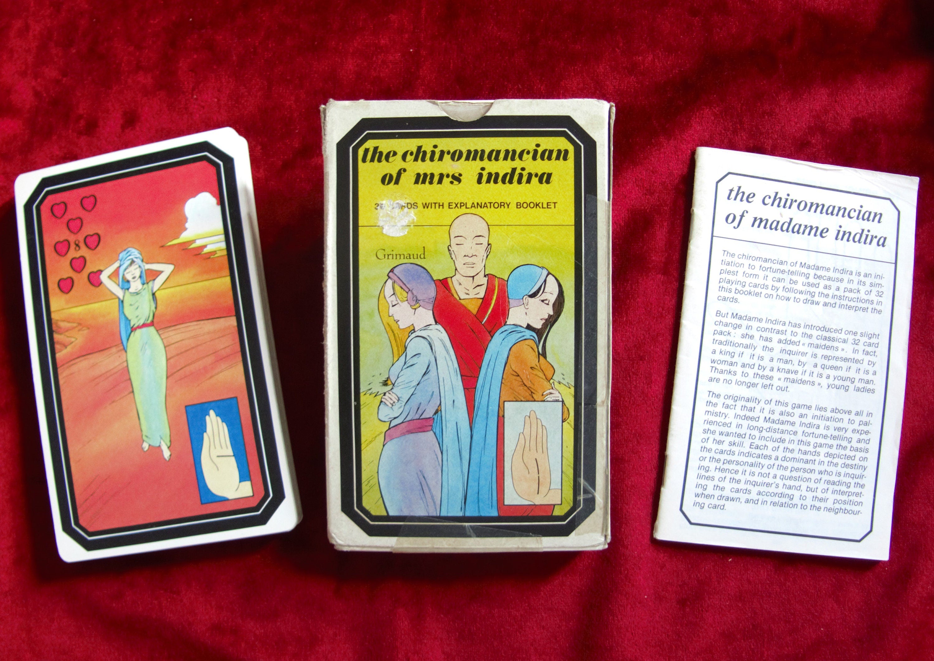 Belline Oracle 80s - Grimaud - Classic Box - Cartomancy - vintage