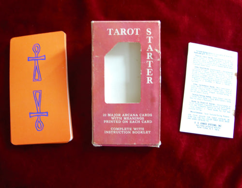 1977's Stuart R. Kaplan Starter Tarot Deck - Tarot Cheat Sheet Cards