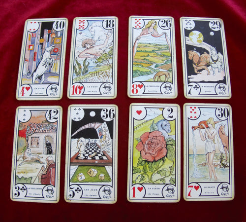 JEU DE HASARD - Cartes de hasard vintage 1982