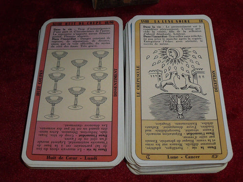 Tarot Arista 1964 by Grimaud -Ancient French tarot - Ancient Tarot Deck