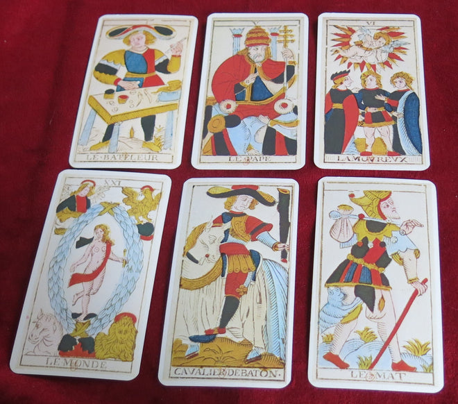 Nicolas Conver 1761 Tarot de Marseille Editions Héron coffret bleu