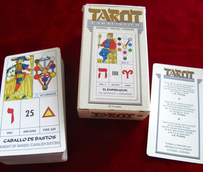 Tarot Cabalistique 1990 de Fournier